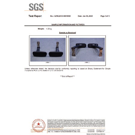 SGS测试报告